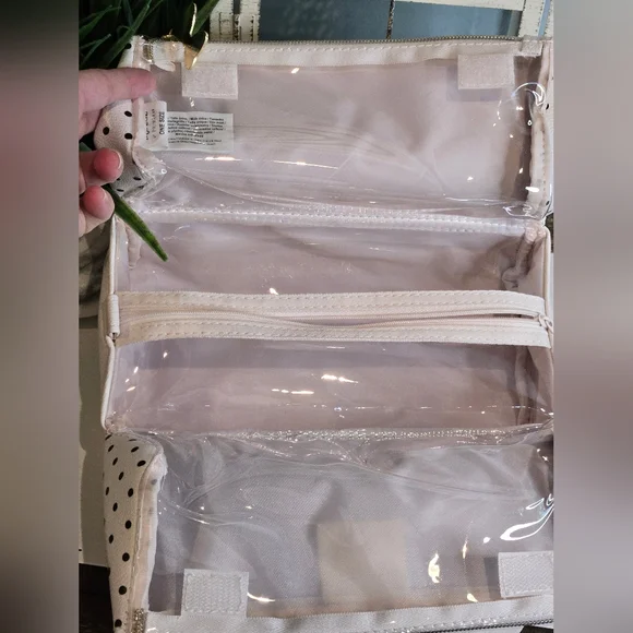 Disney Minnie Mouse Polka Dot Cosmetic Bag - Picture 6 of 7